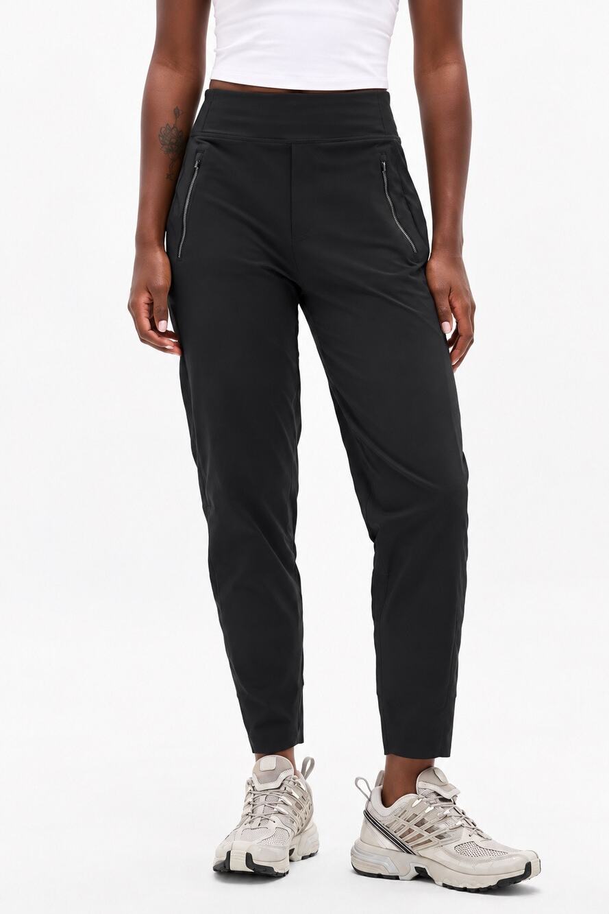 Athleta Trekkie North High Rise Jogger Women’s Black Size 4